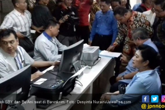 Tak Main-Main, Pak SBY Bersama Bu Ani Melapor ke Bareskrim - JPNN.COM