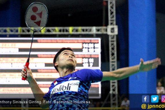 Anthony Ginting Menang, Indonesia Terbang ke Semifinal - JPNN.COM