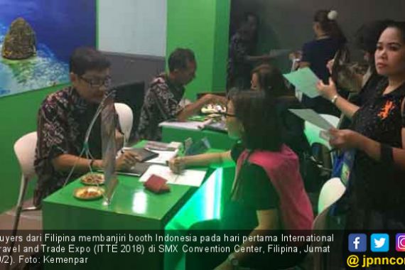 ITTE 2018, Buyers Filipina Banjiri Stan Indonesia - JPNN.COM