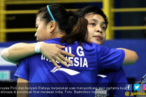 Taklukkan India, Putri Indonesia Tantang Jepang di Semifinal - JPNN.COM