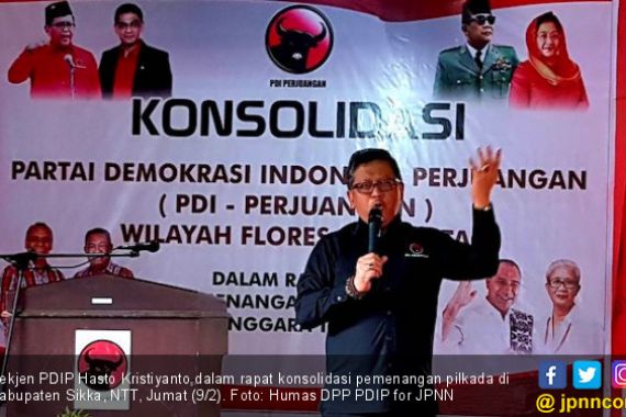 NTT Penting bagi PDIP, Kader Banteng Harus Menangkan Marhaen - JPNN.COM