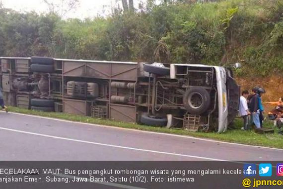 Kecelakaan Maut di Subang, Korban Jiwa 13 Orang - JPNN.COM