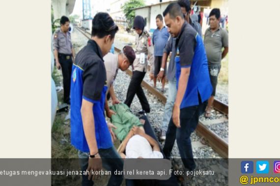 Pejalan Kaki Tewas Mengenaskan Disambar Kereta Api - JPNN.COM