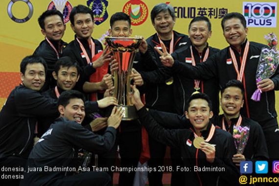 5 Kehebatan Tim Putra Indonesia Si Jawara Badminton Asia - JPNN.COM