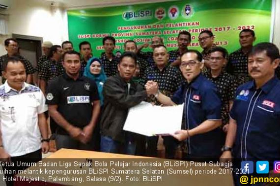 Pengurus Dilantik, BLiSPI Sumsel Bangun Sepak Bola Usia Muda - JPNN.COM