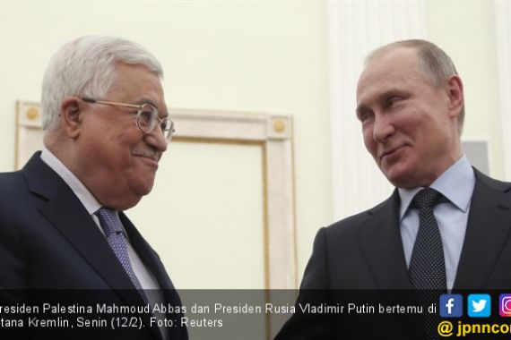 Tak Percaya AS, Palestina Merapat ke Kremlin - JPNN.COM