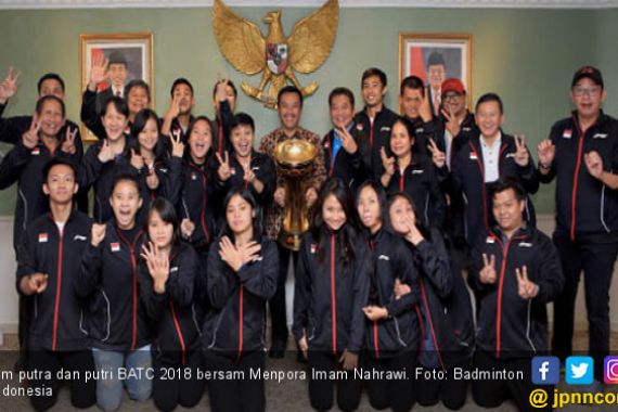 Menpora Baik Banget, Tim Badminton Dapat Bonus Rp 5 Miliar - JPNN.COM