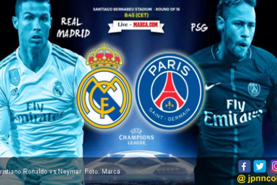 Data dan Fakta Real Madrid vs PSG - JPNN.COM