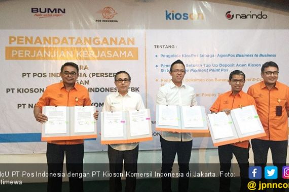Jangkau Daerah, Kioson-Pos Indonesia Luncurkan Kios-Pos - JPNN.COM