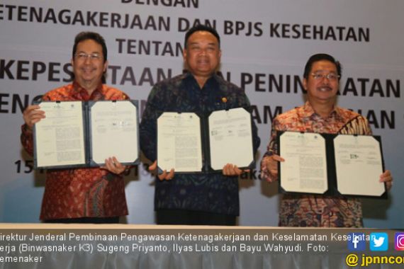 Kemnaker, BPJS Ketenagakerjaan dan BPJS Kesehatan Bersinergi - JPNN.COM