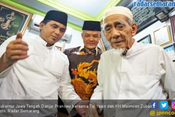 Ucapan Terima Kasih Kiai Ma'ruf untuk Dukungan Mbah Moen - JPNN.COM