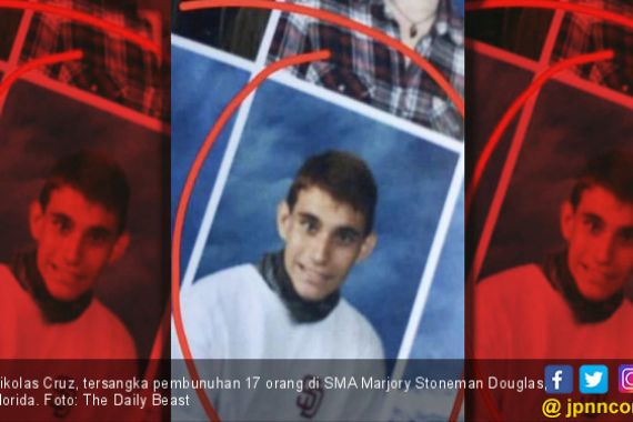 Siapakah Nikolas Cruz, Si Pembantai 17 Orang di SMA Florida? - JPNN.COM