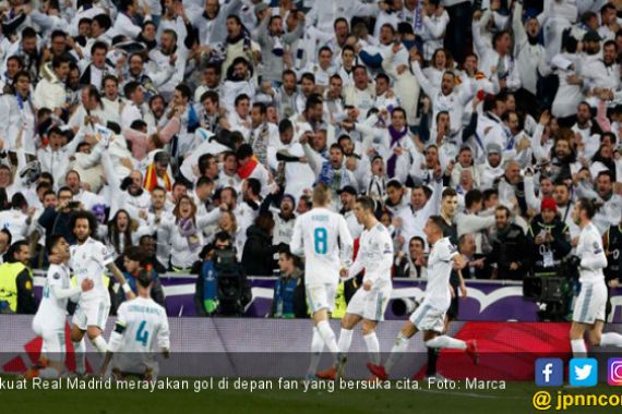 Pukul PSG, Real Madrid Berterima Kasih Kepada Pemain ke-12 - JPNN.COM