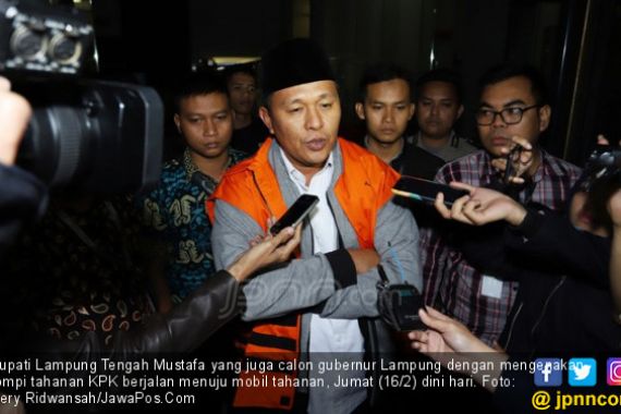 Penahanan Diperpanjang KPK, Mustafa Gagal Ikut Kampanye - JPNN.COM