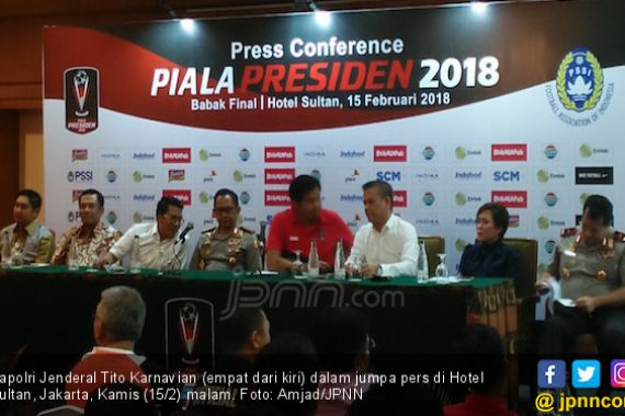 Kapolri: Piala Presiden Aman karena Ada Pak Ara - JPNN.COM