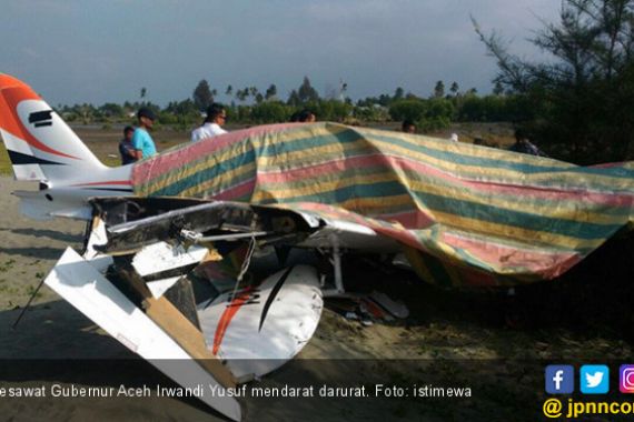 Pesawat Gubernur Aceh Mendarat Darurat - JPNN.COM