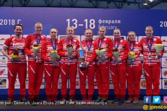 Denmark Kawinkan Supremasi Badminton Eropa 2018 - JPNN.COM