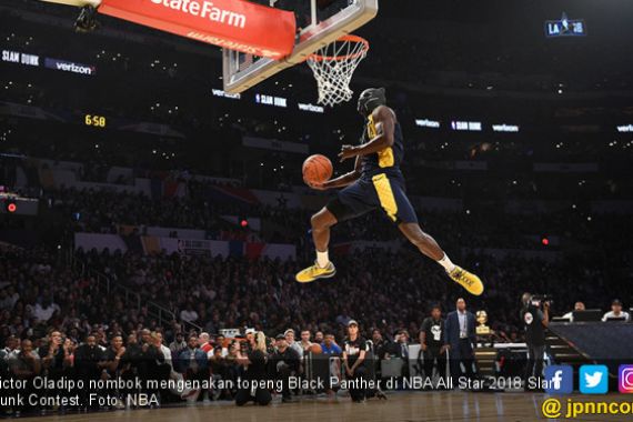 Wow! Black Panther Nombok di NBA All-Stars - JPNN.COM
