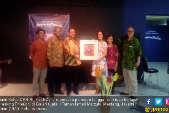 Fadli Zon Apresiasi Pameran Breaking Through Karya Aurora - JPNN.COM