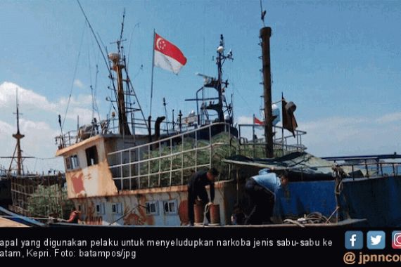 KKP Tindak Tegas 4 Kapal Perikanan Pelaku Penyelundupan Sabu - JPNN.COM