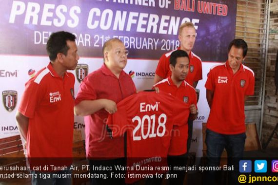 Perusahaan Cat Sponsori Bali United Selama Tiga Musim - JPNN.COM