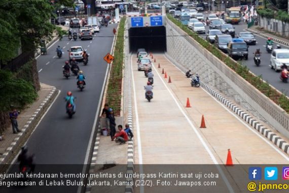 Uji Coba Perdana, Underpass Kartini Sudah Dinilai Gagal - JPNN.COM