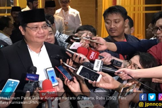 Kata Airlangga soal Jago Golkar untuk Cawapres Jokowi - JPNN.COM