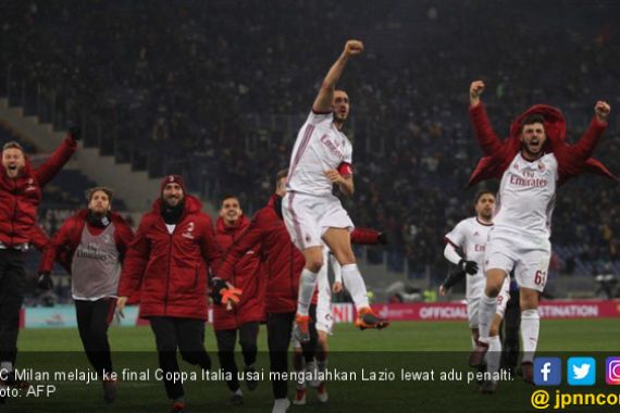 Pukul Lazio, AC Milan Ketemu Juventus di Final Coppa Italia - JPNN.COM
