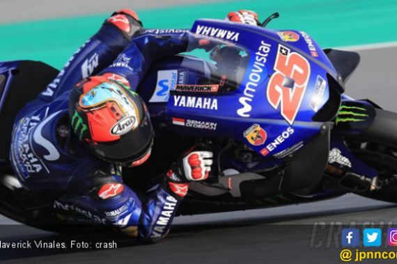 Vinales Tercepat di Hari Pertama Tes Losail, Rossi Ketujuh - JPNN.COM