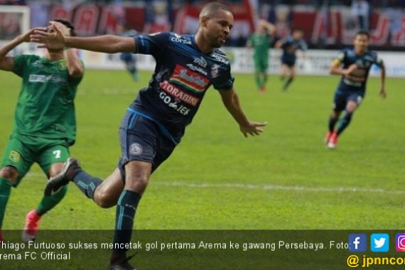 Madura United vs Arema FC: Thiago Siap Jebol Gawang Mantan - JPNN.COM