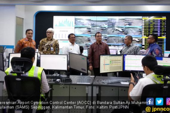 Pertama di Indonesia, Bandara Sepinggan Operasikan AOCC - JPNN.COM