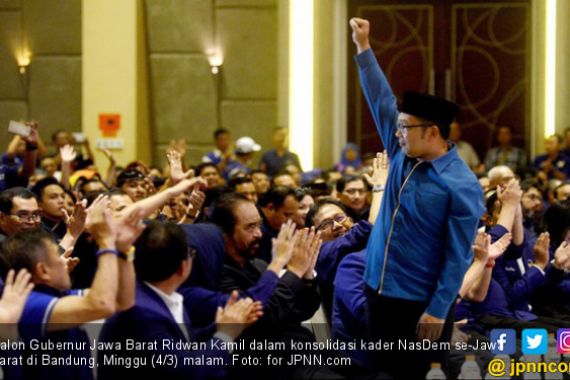 Di Depan Surya Paloh, Ridwan Kamil Singgung Mahar Politik - JPNN.COM