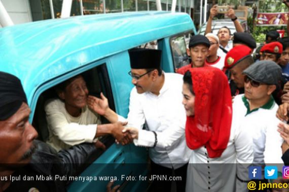 Ini Dampak Dukungan Jokowi Buat Gus Ipul-Mbak Puti - JPNN.COM