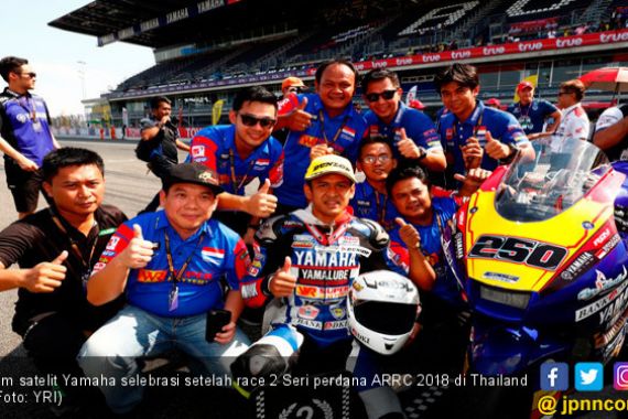 Tim Satelit Yamaha Indonesia Bersinar di Seri Perdana ARRC - JPNN.COM