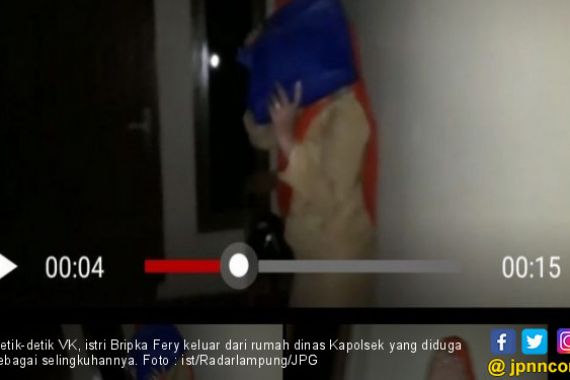 Bripka Fery Rekam Istrinya Pulang Malam dari Rumah Kapolsek - JPNN.COM