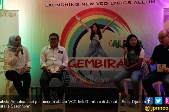 Calista Amadea Obati Kerinduan Anak-anak Lewat Album Gembira - JPNN.COM