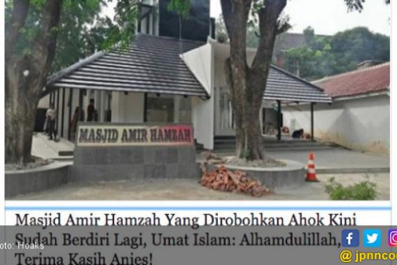 Ahok Difitnah, Dituduh Robohkan Masjid Amir Hamzah - JPNN.COM