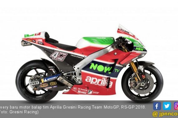 Tim Aprilia Gresini MotoGP Rilis Livery Baru RS-GP 2018 - JPNN.COM