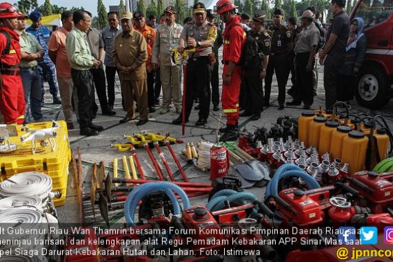 Pemprov Riau Dapat Dukungan Swasta Cegah Karhutla - JPNN.COM