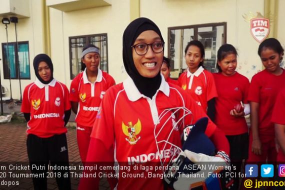 Tim Cricket Putri Indonesia Tundukkan Raksasa Asia Timur - JPNN.COM