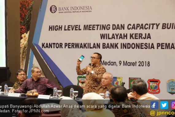 Bupati Anas Bagikan Rahasia Dapur Banyuwangi di Medan - JPNN.COM