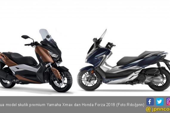 Mengulas Spesifikasi Yamaha Xmax dan Honda Forza 2018 - JPNN.COM