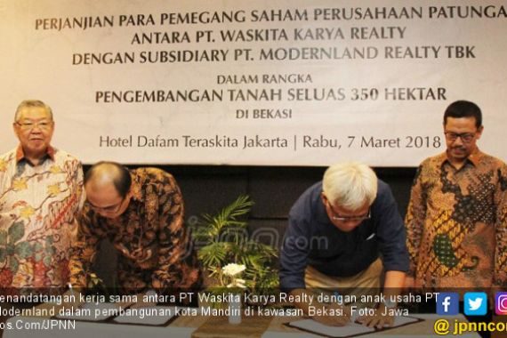Waskita Karya Realty Bangun Kota Mandiri Seluas 350 Hektare - JPNN.COM