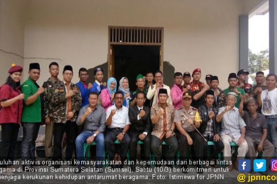 Pemuda Sumsel Komitmen Menjaga Kerukunan Beragama - JPNN.COM