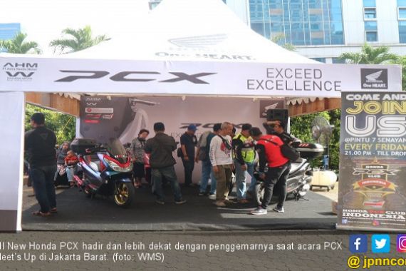 Terjual 4.200 Unit, All New Honda PCX Terus Jalin Keakraban - JPNN.COM