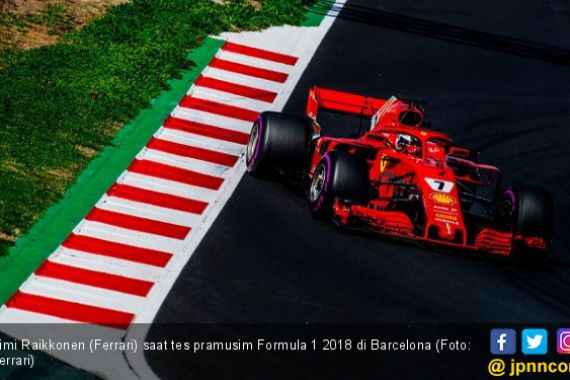Tes Pramusim Formula 1 2018 Dikuasai Kimi Raikkonen - JPNN.COM