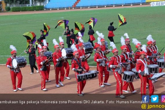 Kick Off Liga Pekerja Indonesia Zona Provinsi DKI Jakarta - JPNN.COM