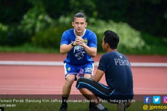 Doa Bintang Persib Kim Jeffrey Kurniawan saat Ultah ke-29 - JPNN.COM