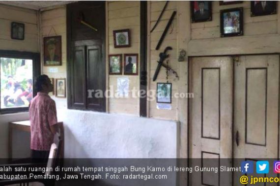 Melihat Rumah Singgah Bung Karno di Lereng Gunung Slamet - JPNN.COM