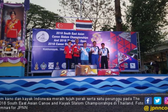 Tim Kano dan Kayak Indonesia Raih 7 Perak di Thailand - JPNN.COM